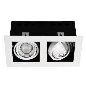 https://design-led.fr/fr/ Support plafond MERIL120 x 220 mm 2xGu10 blanc 26481 24,50 € 20,83 €