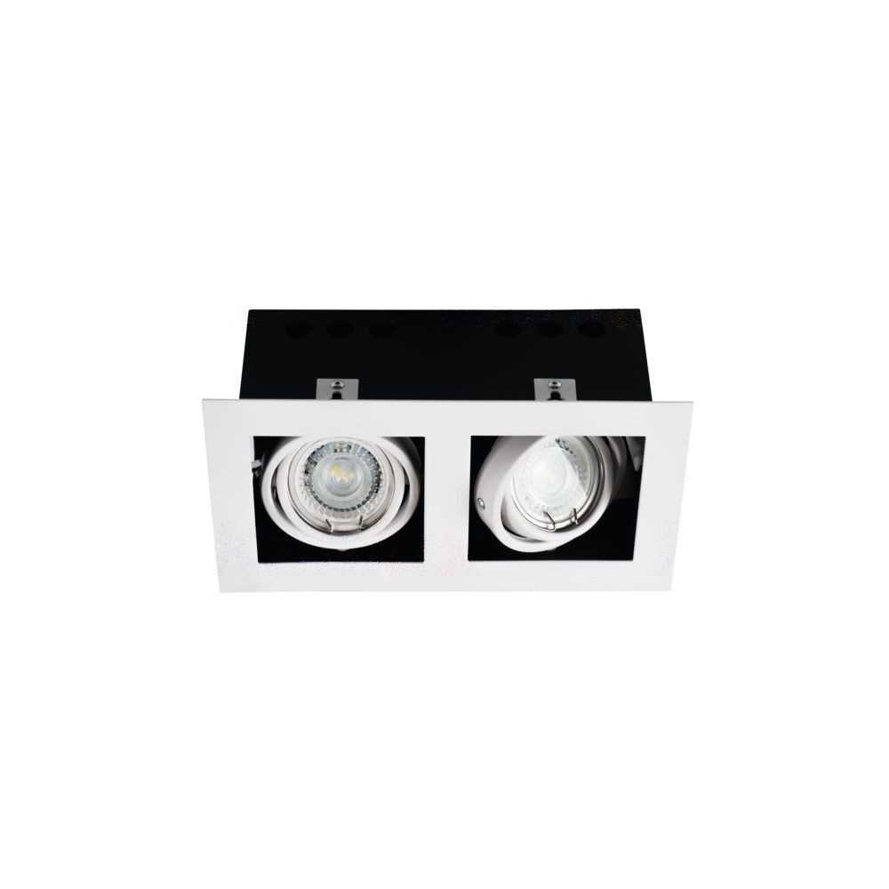 https://discount-led.fr/gb/ Ceiling support MERIL120 x 220 mm 2xGu10 white  24,50 €  19,60 €    26481