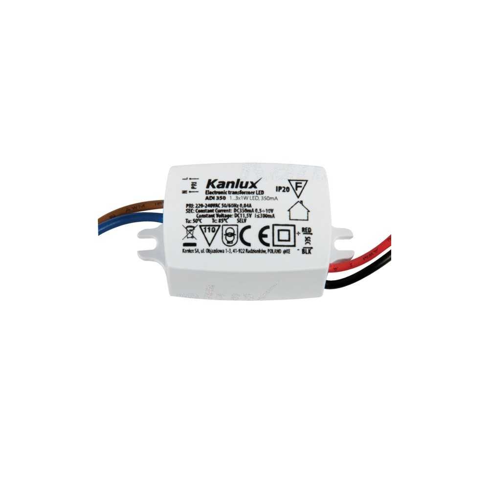 https://discount-led.fr/it/ Driver led 1x3W 3.6VA 350mA  8,80 €  7,04 €    1440