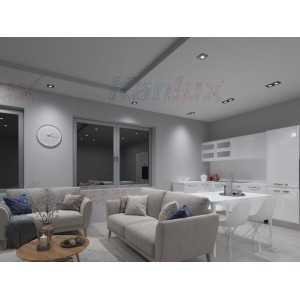 https://discount-led.fr/it/ MORTA supporto per soffitto 90x90 mm vetro nero  6,20 €  4,96 €    18510