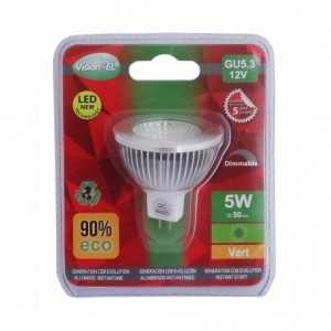 https://design-led.fr/pt/ Lâmpada GU5.3 led 5w verde regulável 78553 3,50 € 2,45 € -30%