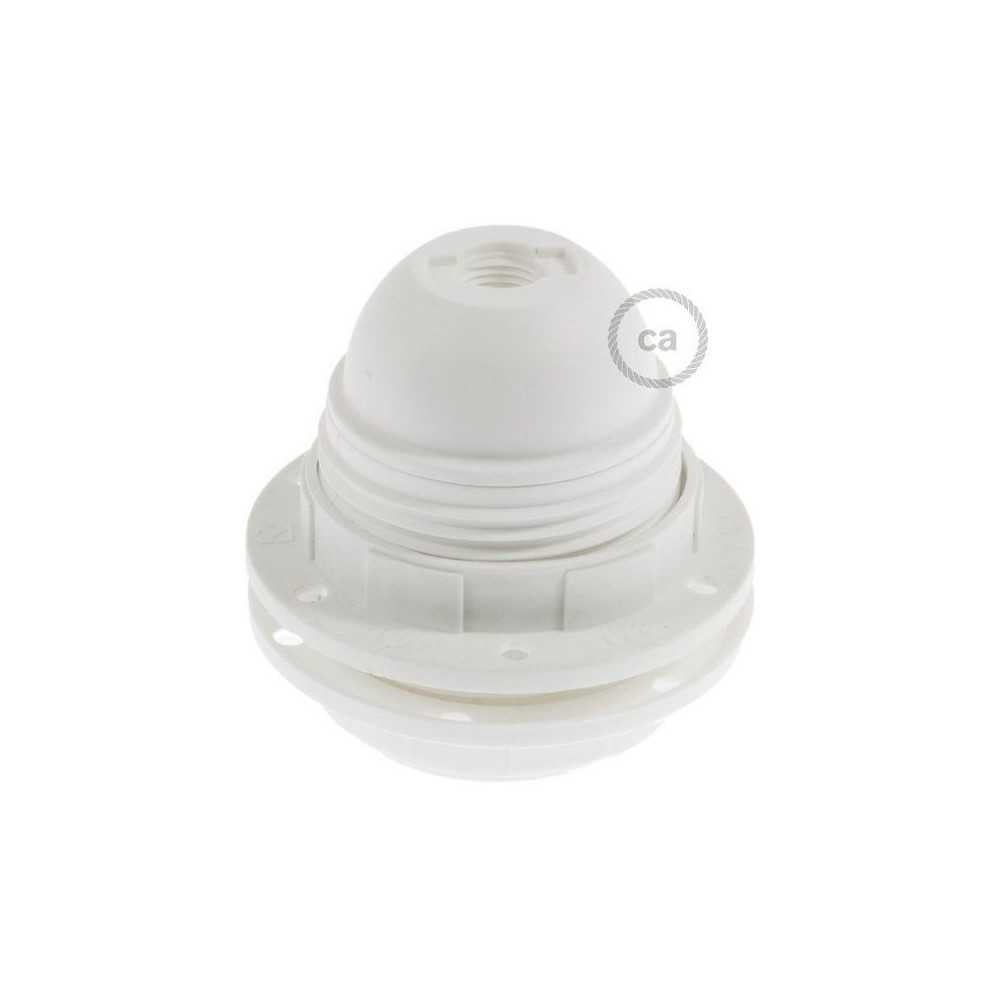 https://discount-led.fr/fr/ Douille E27 blanc en thermoplastique avec écrou  2,20 €  1,76 €    PL27PBTF