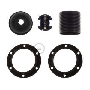 https://design-led.fr/es/ Portalámparas termoplástico negro E27 con tuerca 2,20 € 1,87 € PL27PNTF
