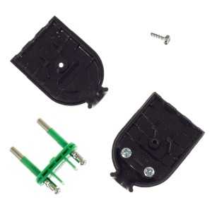 https://design-led.fr/es/ Enchufe negro de 2 polos 10A 2,00 € 1,70 € 82501-E