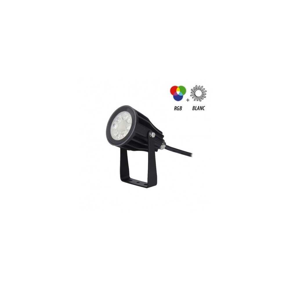 https://discount-led.fr/pt/ Projetor LED para exterior Preto 230V 6W RGB&CCT IP65  103,70 €  82,96 €    80105