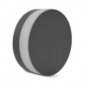 https://design-led.fr/fr/ Applique Murale LED SYRAH Rond Anthracite 10W 4000K IP54 70291 91,80 € 78,03 €