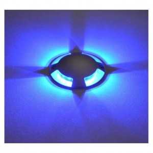https://design-led.fr/fr/ Spot LED Balise STROMBO ROND 4 diffuseurs 1W bleu 70781 28,50 € 24,23 € 70781