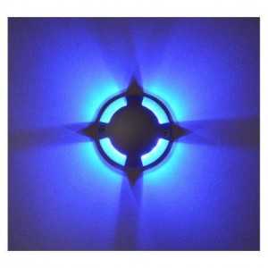 https://design-led.fr/fr/ Spot LED Balise STROMBO ROND 4 diffuseurs 1W bleu 70781 28,50 € 24,23 € 70781