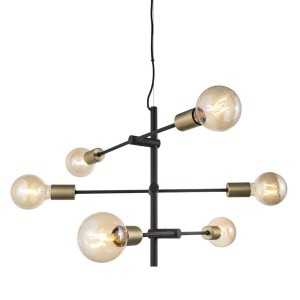 https://design-led.fr/fr/ Josefine Suspension Noir mat 6xE27 48933003 109,90 € 93,41 €