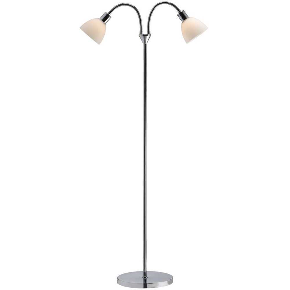 https://design-led.fr/pt/ Ray Candeeiro de pé duplo cromado 2xE14 89,00 € 75,65 € 63224033