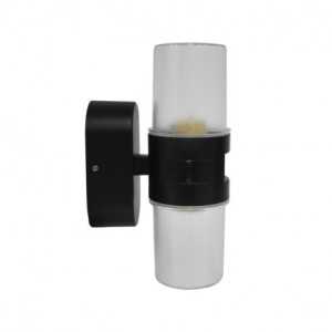 https://design-led.fr/fr/ Applique Murale MALBEC GU10 x2 Cylindrique Noir IP44 700384 51,40 € 43,69 €