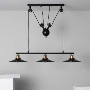 https://design-led.fr/it/ Lampada a sospensione Pusaka 3 x E27 nero 130,00 € 110,50 € C142939