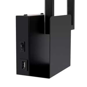 https://design-led.fr/pt/ Candeeiro de parede LED Gauss reto de 14 W 3000 K com carregador USB 86,60 € 60,62 € -30% C95164
