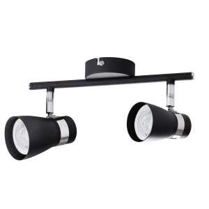https://discount-led.fr/it/ Apparecchio a parete o a soffitto ENALI Black 2xGU10  21,50 €  17,20 €    28763