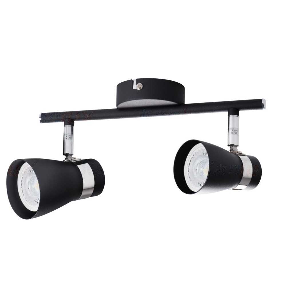 https://discount-led.fr/fr/ Luminaire mural ou plafonnier ENALI Noir 2xGU10  21,50 €  17,20 €    28763