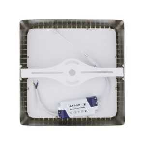https://design-led.fr/it/ Plafoniera LED quadrata con montaggio a superficie Design argento 18w 3000k 25,00 € 17,50 € -30% C...