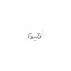 https://design-led.fr/it/ Downlight LED Rotondo Extra-Plate 6W bianco 6000k Ø 120 mm 6,90 € 4,83 € -30% C0454