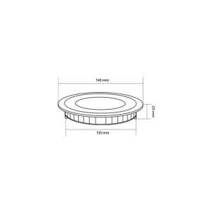https://design-led.fr/pt/ Painel LED redondo extra-plano 9W branco 3000k Ø 146 mm CO780 8,60 € 6,02 € -30%