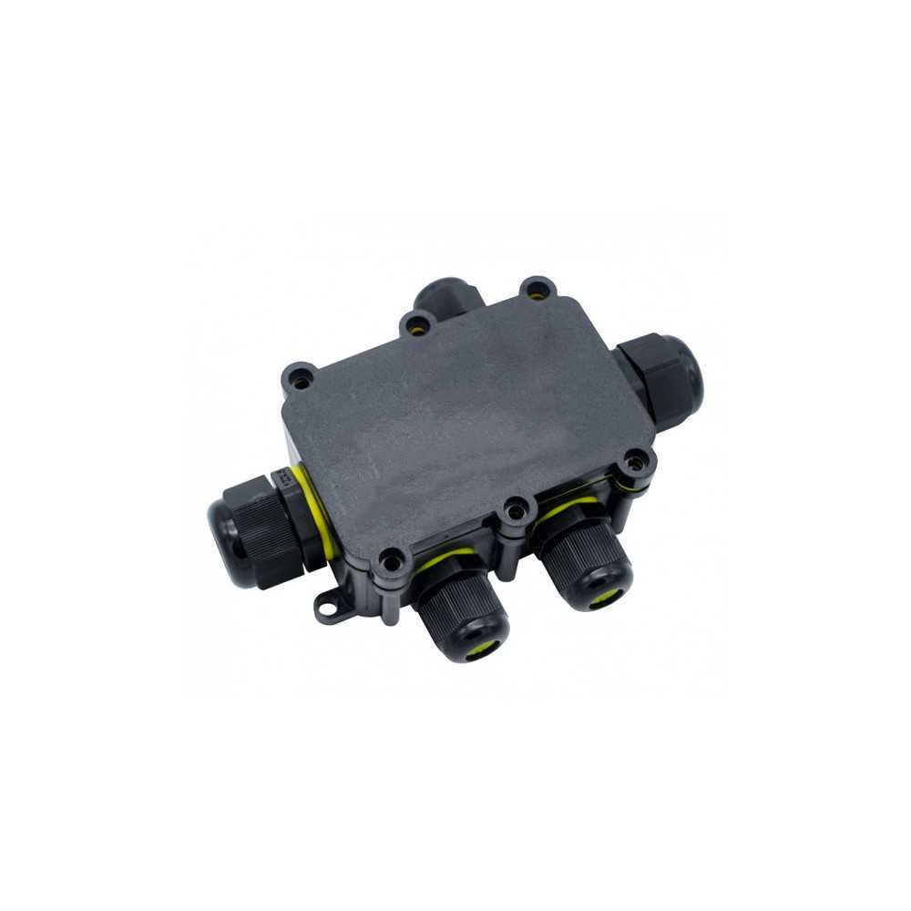 https://discount-led.fr/es/ Caja de conexiones estanca IP68 con 5 entradas  10,10 €  8,08 €    LM2194
