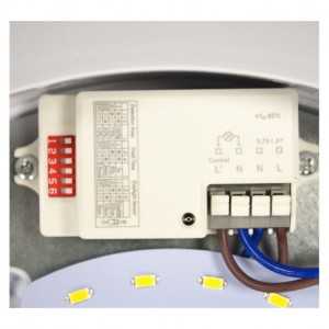 https://design-led.fr/gb/ RONDO LED ceiling light Ø300 18W 4500K & IP65 RF detector 37,20 € 31,62 € 779006