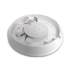 https://design-led.fr/gb/ RONDO LED ceiling light Ø300 18W 4500K & IP65 RF detector 37,20 € 31,62 € 779006
