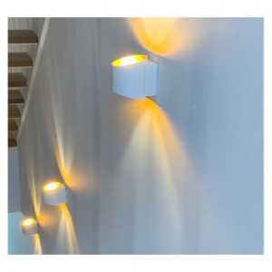 https://design-led.fr/es/ Applique led murale HOYA OBLIQUE G9 x1 blanc doré 700410 32,20 € 27,37 €