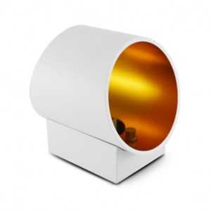 https://design-led.fr/pt/ Lanterna de parede HOYA OBLIQUE G9 x1 branco dourado 32,20 € 27,37 € 700410