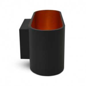 https://discount-led.fr/nl/ HOYA OVAL Wandarmatuur G9 X1 Zwart/Goud Ovaal  43,40 €  34,72 €    700400