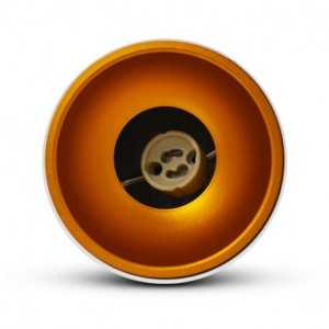 https://design-led.fr/gb/ GU10 Cylinder White / Gold Surface Mount Spotlight Bracket 35,20 € 29,92 € 6810