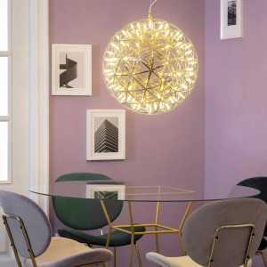 https://design-led.fr/es/ Lampe Suspendue LED Gloria doré 35.6W 3000K Ø50 cm C126887 440,00 € 374,00 €