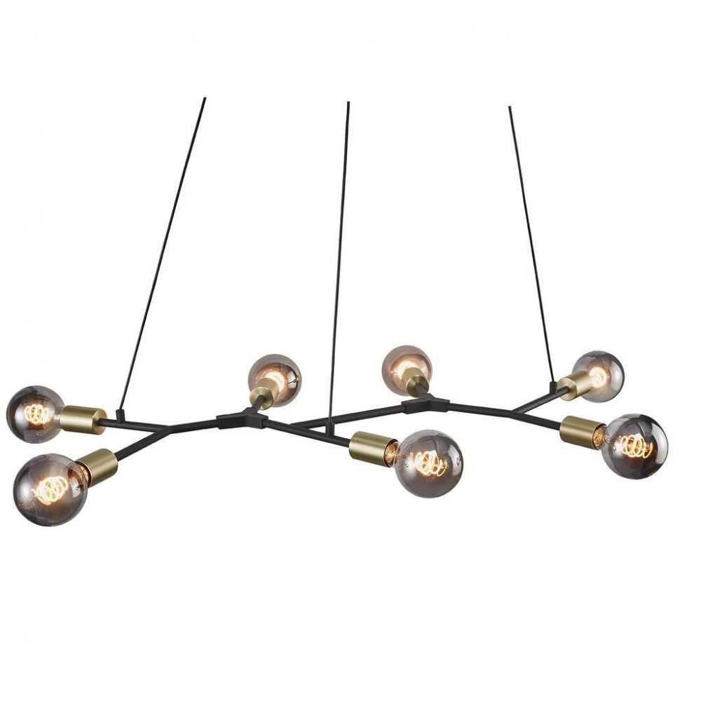 https://discount-led.fr/es/ Josefine Lámpara de suspensión Negro mate 7xE27  149,90 €  119,92 €    2010303003