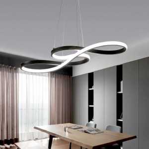 https://design-led.fr/it/ Ruhu lampada a sospensione 45w CCT nero dimmerabile con telecomando LM8114 214,80 € 182,58 €