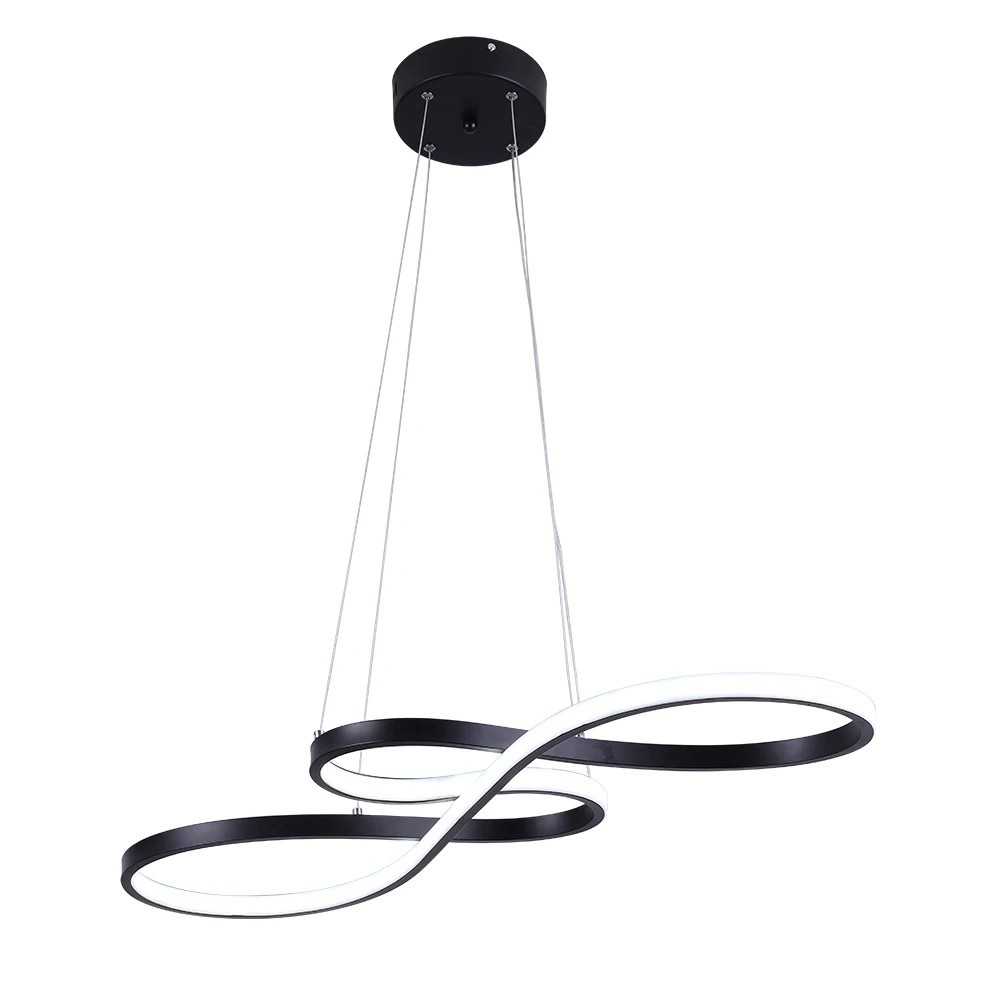 https://design-led.fr/es/ Ruhu lámpara colgante 45w CCT negro regulable por control remoto LM8114 214,80 € 182,58 €