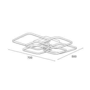 https://design-led.fr/pt/ Candeeiro suspenso Fare 62w CCT castanho regulável por controlo remoto LM8123 217,00 € 184,45 €