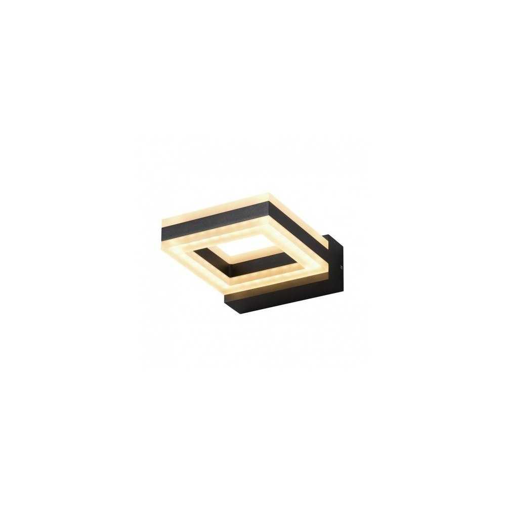 https://design-led.fr/fr/ Applique Murale LED RING 12W 800 LM Carré 4000K Gris IP54 67753 131,20 € 111,52 €