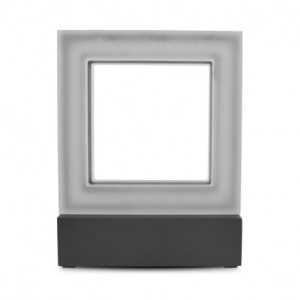 https://discount-led.fr/de/ LED-Wandleuchte RING 12W 800 LM Quadratisch 4000K Grau IP54  131,20 €  104,96 €    67753