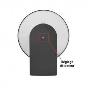 https://design-led.fr/de/ COUPOLE LED-Wandleuchte Solar & Sensor 2.8 Watt 3000K Anthrazitgrau 67,30 € 57,20 € 70468