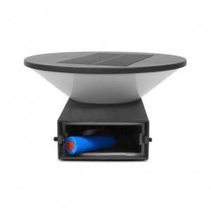 https://design-led.fr/nl/ COUPOLE LED Wandlamp Solar & Sensor 2,8 Watt 3000K Antraciet Grijs 67,30 € 57,20 € 70468
