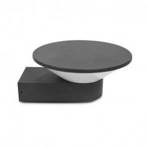 https://design-led.fr/fr/ Applique Murale LED COUPOLE 13 Watt 3000K Gris anthracite IP54 70466 50,80 € 43,18 €