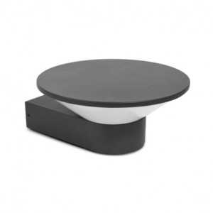 https://design-led.fr/fr/ Applique Murale LED COUPOLE 13 Watt 3000K Gris anthracite IP54 70466 50,80 € 43,18 €