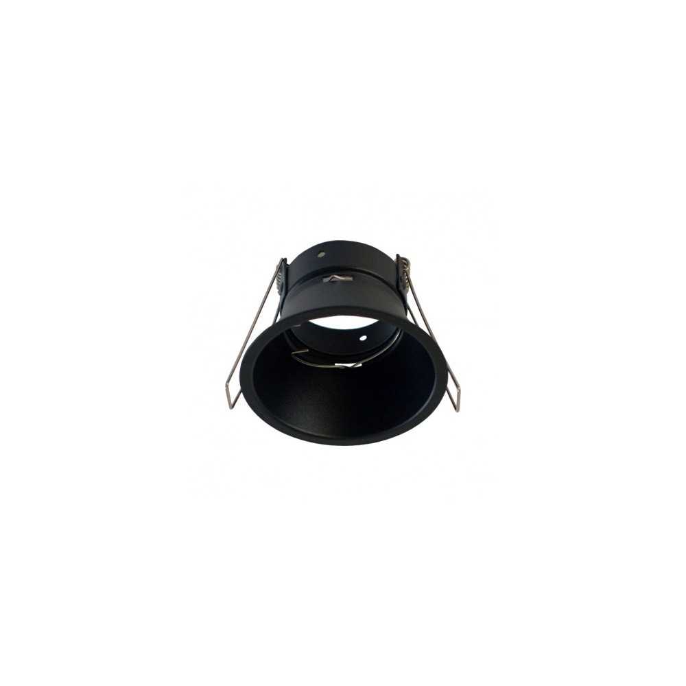 https://discount-led.fr/es/ Soporte redondo para foco de baja luminosidad negro Ø83mm IP20  7,20 €  5,76 €    77250