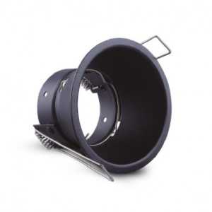https://design-led.fr/es/ Soporte redondo para foco de baja luminosidad negro Ø83mm IP20 7,20 € 6,12 € 77250