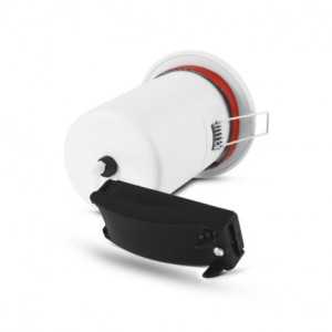 https://design-led.fr/fr/ Support plafond BBC IP65 Rond Blanc avec douille automatique Ø90 mm 77184 13,50 € 11,48 €