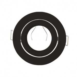 https://design-led.fr/fr/ Support plafond Rond 1/4 de tour Orientable Noir Ø95 mm 77110 6,20 € 5,27 €