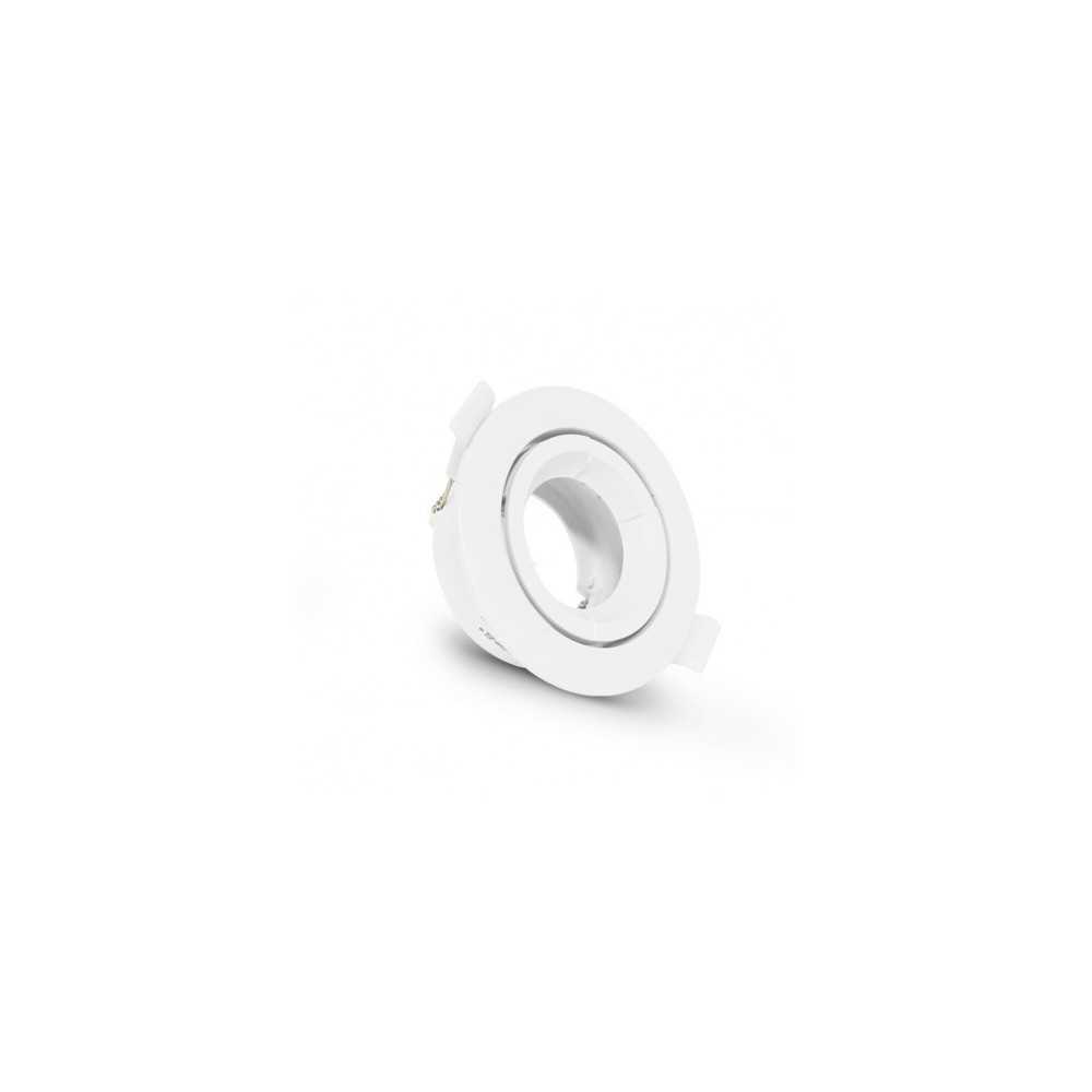 https://design-led.fr/fr/ Support plafond Rond Orientable Blanc Ø90 mm 77041 3,70 € 3,14 €