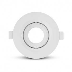 https://discount-led.fr/es/ Portalámparas de baja luminosidad Redondo Ajustable blanco Ø110  4,30 €  3,44 €    77043