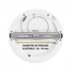 https://discount-led.fr/de/ Downlight LED 12w Ø170 ALDEBARAN CCT Einbau oder Aufbau  20,40 €  16,32 €    77554
