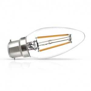 https://design-led.fr/fr/ Ampoule B22 led filament flamme 4W 2700K 71301 3,60 € 3,06 €