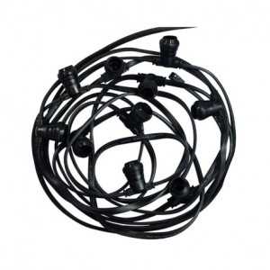 https://design-led.fr/it/ ghirlanda guinguette - fiera all'aperto nero piatto 10ml 10 x E27 57,20 € 48,62 € 51012