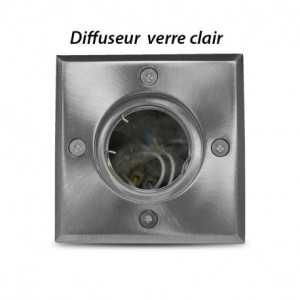 https://design-led.fr/es/ FUJI Portalámparas empotrable de suelo GU10 y GU5.3 Acero inoxidable 316L 54,50 € 46,33 € 707301